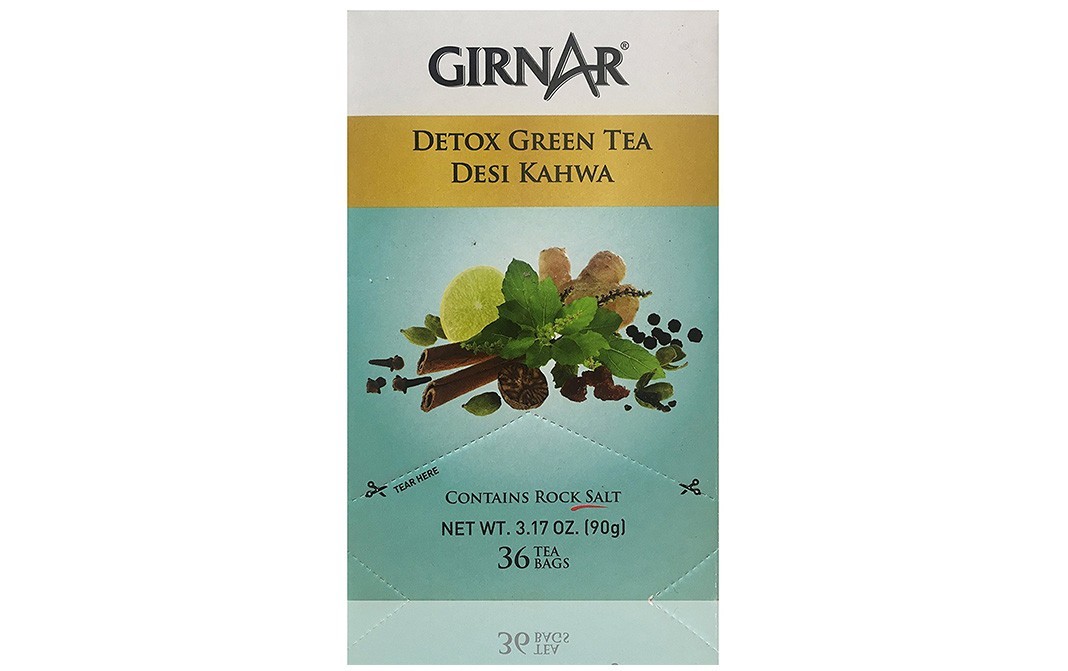 Girnar Dextox Green Tea Desi Kahwa   Box  540 grams